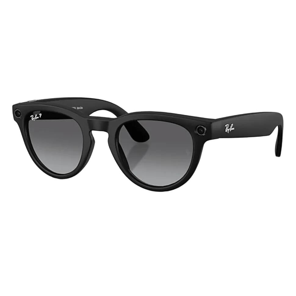 Умные очки RayBan Meta Headliner (2-е поколение) M, матовая черная оправа/линзы графитовые