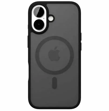 Чехол защитный "vlp" LITE Bloom Case с MagSafe для iPhone 17, черный