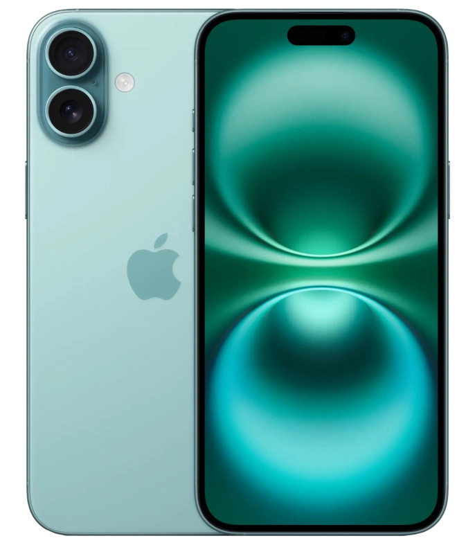 Apple iPhone 16 Plus 512 ГБ, бирюзовый