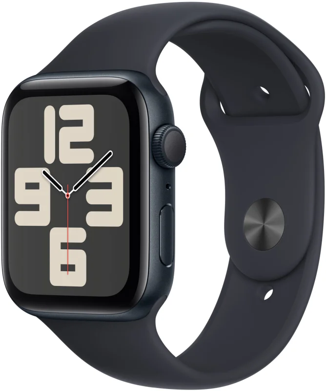Apple Watch SE 2 2024, 44 мм, «тёмная ночь», размер M/L