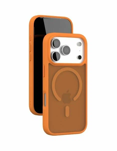 Чехол защитный "vlp" LITE Bloom Case с MagSafe для iPhone 17 Pro Max, оранжевый