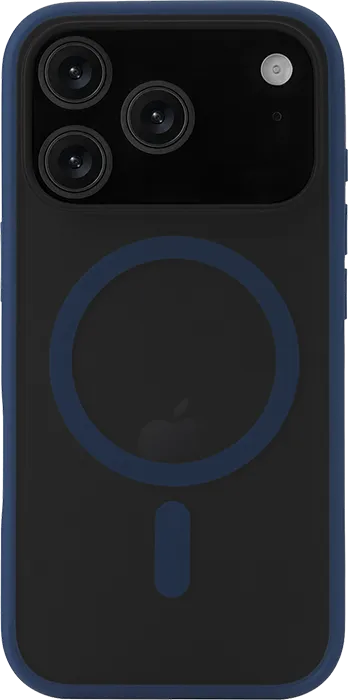 Чехол защитный uBear Cloud Mag Case для iPhone 17 Pro Max, MagSafe, синий